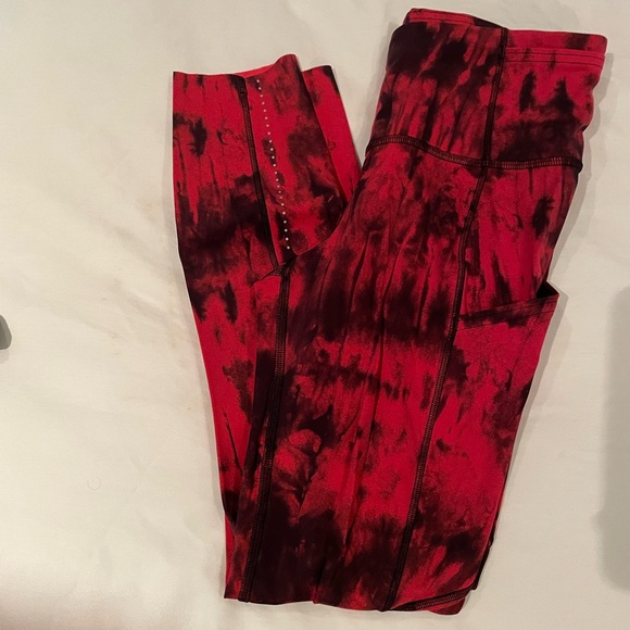 Sz 6 Lululemon Fast & Free Tights II, 25” * Game Day - Picture 2 of 4